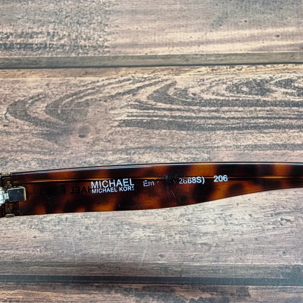 Michael Kors Erin 2068S 206 Dark Tortoise Oversized Eyeglass Frames 57-17-130